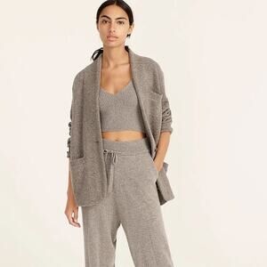 J. Crew Cocoon Sweater Blazer Jacket Grey Cardigan Cozy